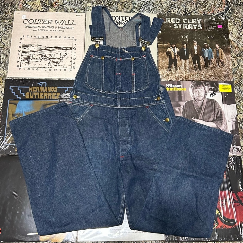 Union made Jean carpenter style overalls